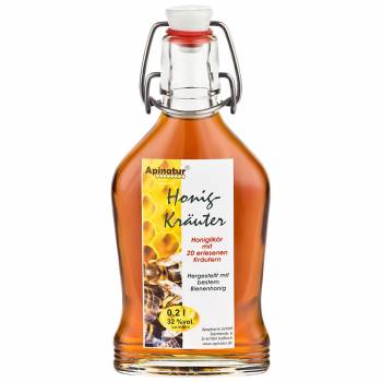 Honig Kräuter Likör 0,2 l Bügelflasche