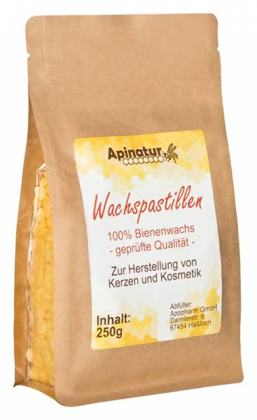 Wachspastillen 100% Bienenwachs 1000g
