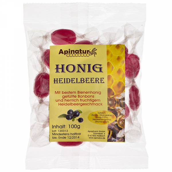 Honigbonbons Heidelbeere