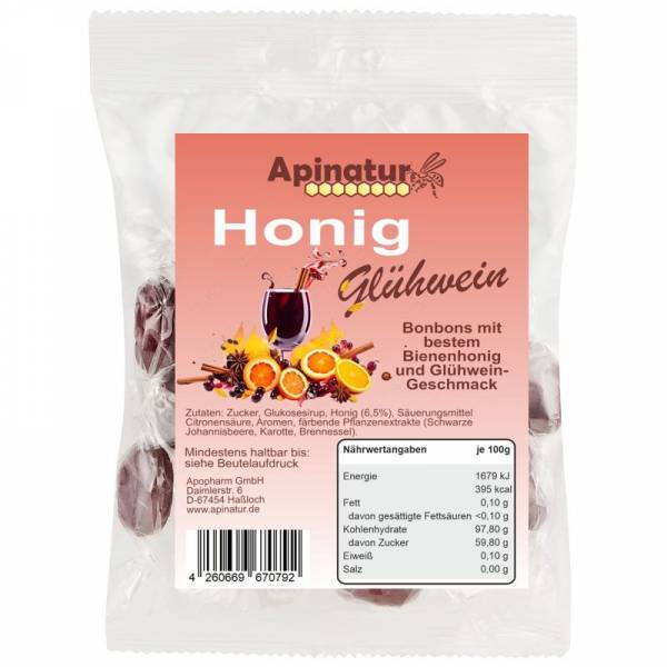 Honig-Glühwein-Bonbons