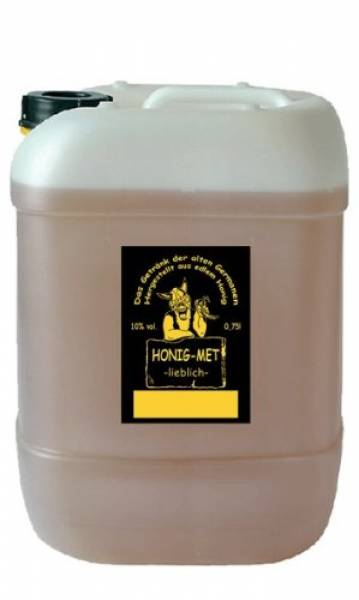 Honigwein - Met lieblich, 10 L Kanister